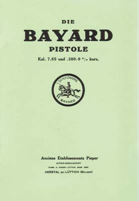 Bayard Pistole, Kal. 7,65 mm kurz