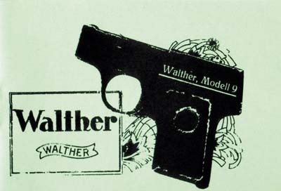 Walther Modell 9, Kaliber 6,35 mm