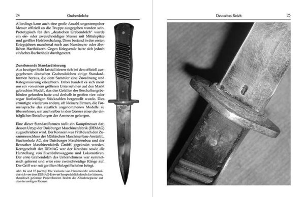 Grabendolche - Militärische Kampfmesser des Ersten Weltkriegs, 2. Auflage