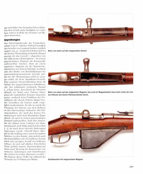 Erprobung und Versuch  -  Prototypen und Versuchsstücke militärischer Handfeuerwaffen 1855-1933