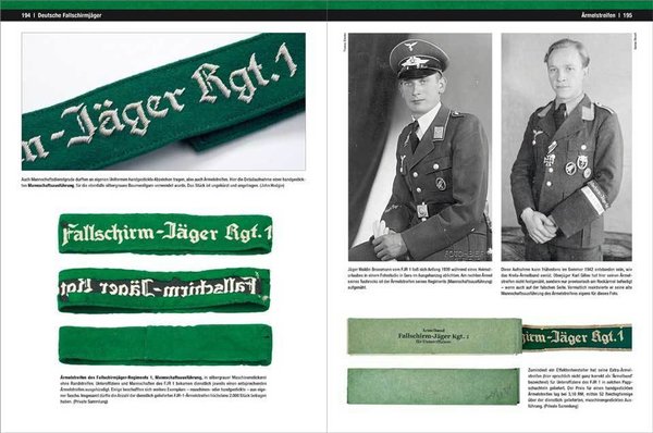 Deutsche Fallschirmjäger Band 3/  Uniformierung und Ausrüstung 1936-1945