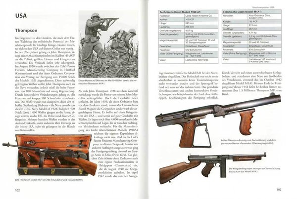 Maschinenpistolen 1939 - 1945