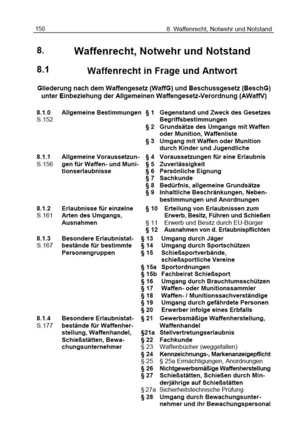 Das Waffen-Sachkundebuch - 22. Auflage