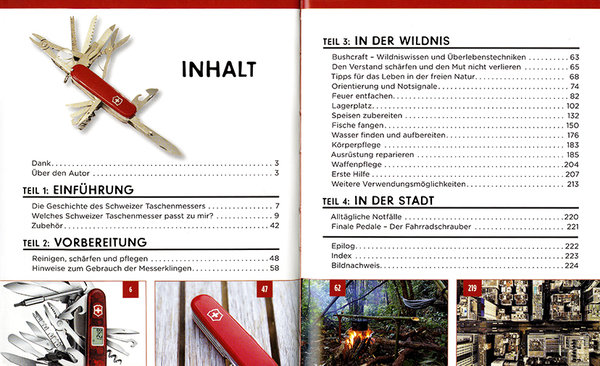 Schweizer Taschenmesser / Camping & Outdoor Survival Guide